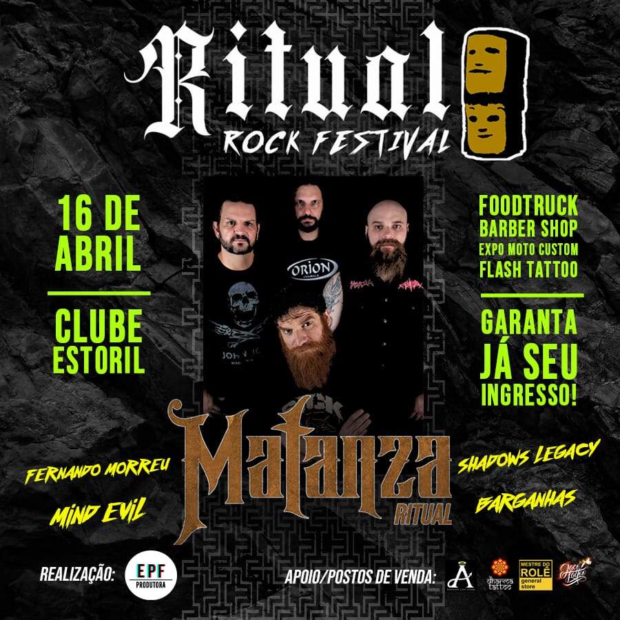 Banda Matanza Ritual se apresenta em festival no Estoril em Campo Grande