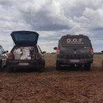 DOF apreende 3 veículos carregados com produtos ilegais do Paraguai