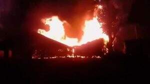 Casa de reza de aldeia em Douradina foi incendiada no final do ano passado