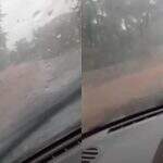 VÍDEO: Morador do Nova Lima fica ilhado após chuva alagar ruas do bairro