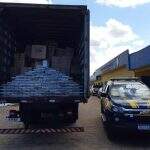 Caminhoneiro é preso com cocaína avaliada em R$ 29 milhões em carga de macarrão