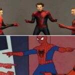 Tom Holland, Tobey Maguire e Andrew Garfield recriam meme de Homem-Aranha