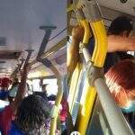 De novo: Passageiros enfrentam atrasos e lotação em ônibus de Campo Grande