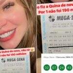 Com mais de 50 prêmios de loteria, Ex-BBB Paulinha Leite acerta quina na Mega-Sena