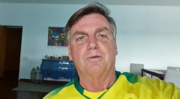 Presidente Bolsonaro faz convite em vídeo