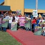 Professores municipais de Porto Murtinho protestam por reajuste no piso salarial
