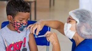 Vacina está disponível para crianças de 5 a 11 anos