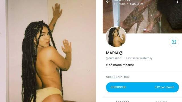 Ex-bbb Maria anuncia ensaio para site de conteúdo adulto: 'Ficou perfeito'