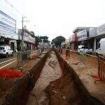 Obras na Calógeras: comerciantes reclamam de ‘caos’ no trânsito e queda nas vendas