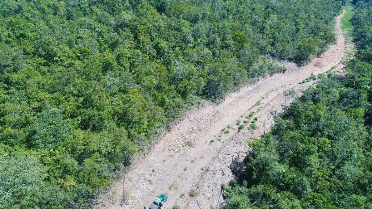 Fazendeiro de Bonito é autuado pela PMA por abrir 2,2 km de estrada de forma ilegal
