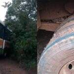 VÍDEO: Ônibus escolar de Terenos cai em ribanceira e mães denunciam condições de veículo