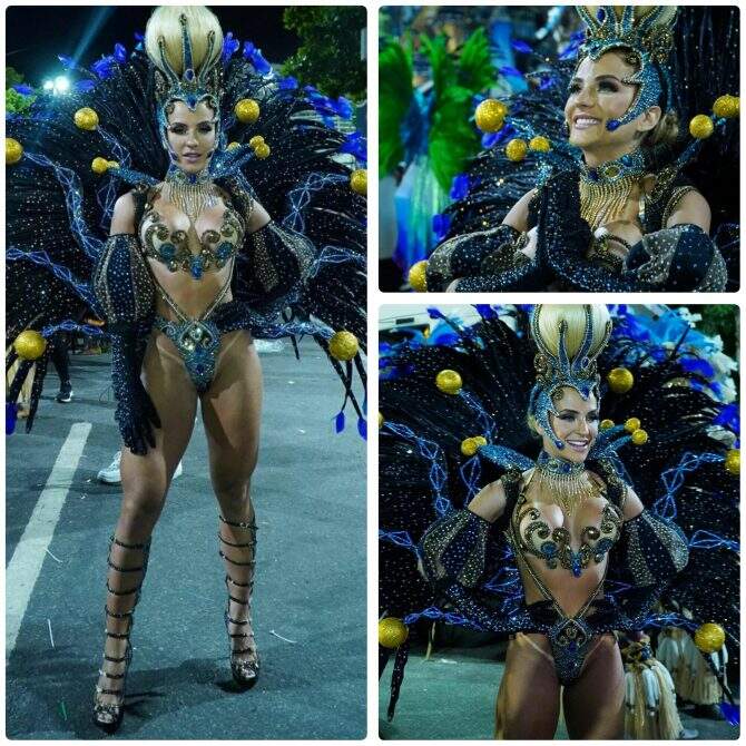 PhotoGrid 1650838770171 - Sabrina Sato e Paolla Oliveira roubaram a cena na segunda noite de desfiles do grupo especial no Rio