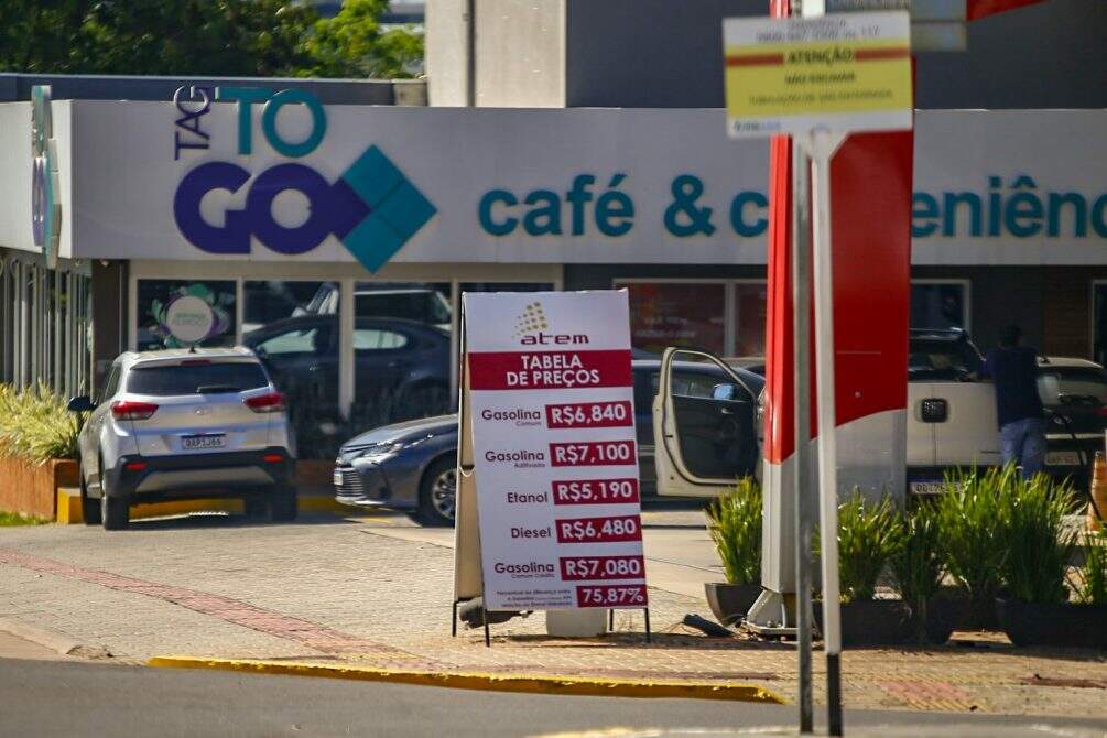 Ronda Gasolina 25 04 2022 2 - CONFIRA: gasolina passa dos R$ 7 em postos, mas se procurar dá para economizar em Campo Grande