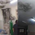 Paciente denuncia infiltrações e mofo em paredes da UPA Moreninhas