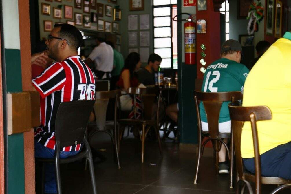 Palmeiras x São Paulo. Foto: Leonardo de França