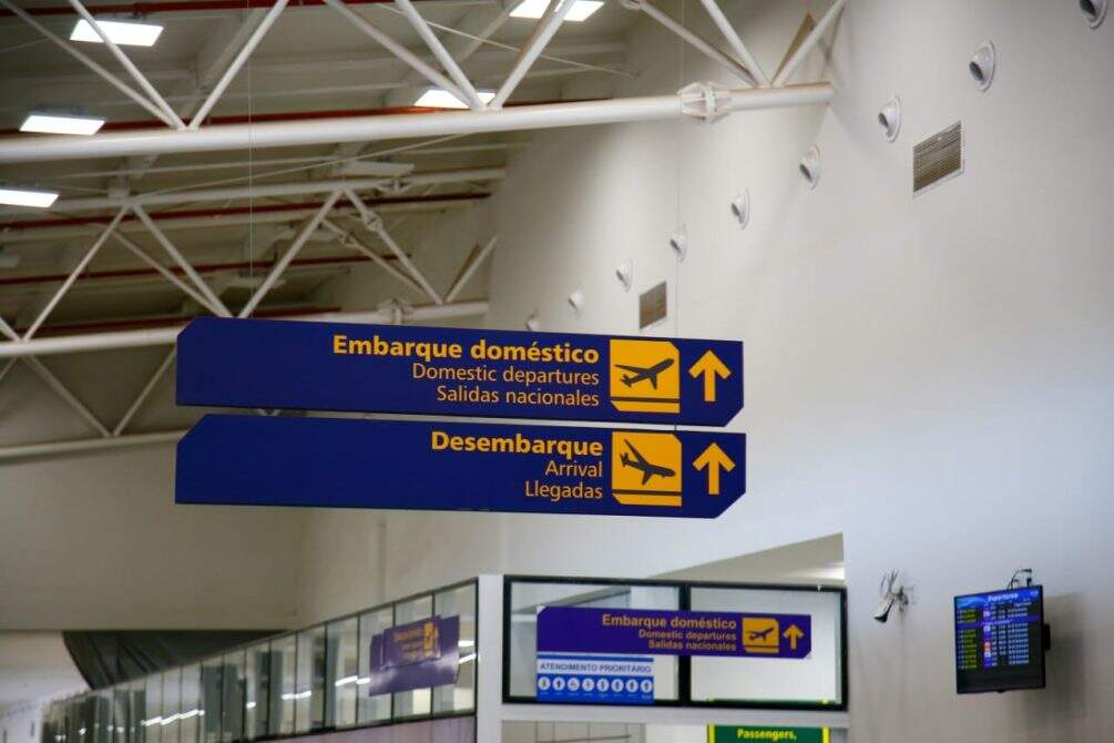 Aeroporto Internacional de Campo Grande opera normalmente