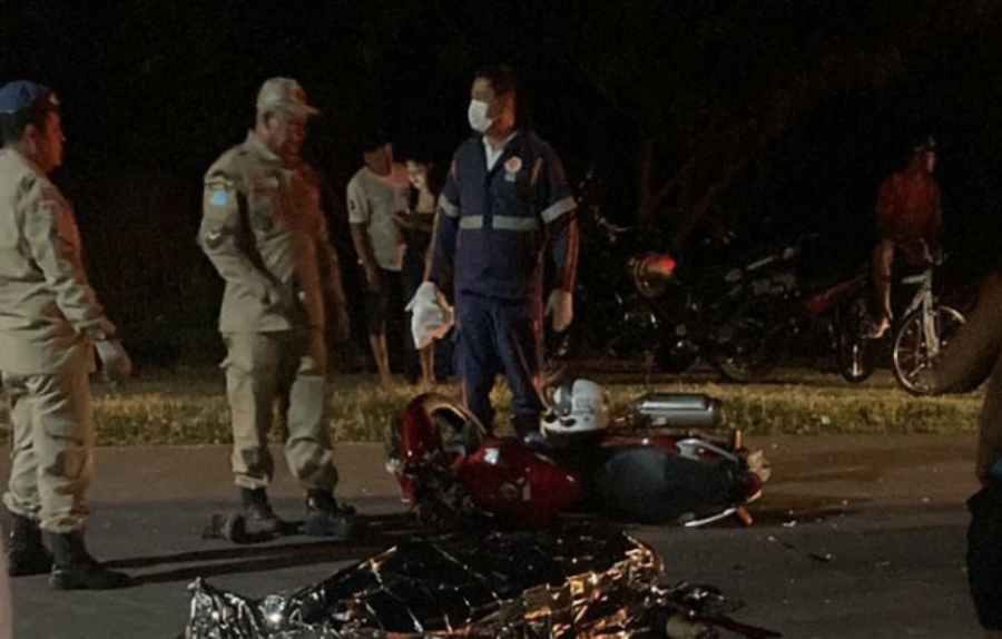 Motociclista morre ao colidir em outra moto enquanto fazia ultrapassagem