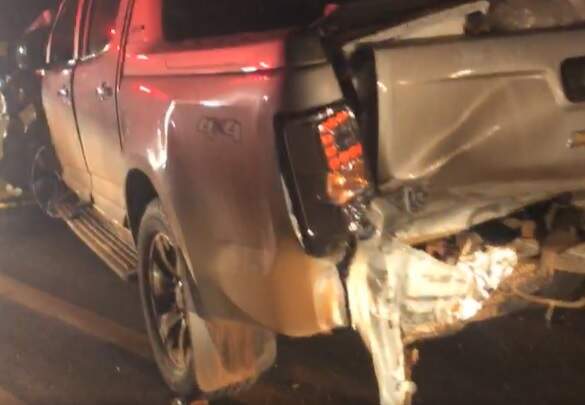 Filha de vice-governador colidiu com camionete