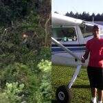 Piloto de MS morre em acidente de avião e estalos foram ouvidos antes da queda
