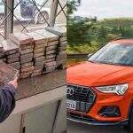 Condutor de Audi é preso tentando sair de MS com R$ 17 milhões em cocaína