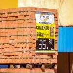 Cimento aumenta mais que mão de obra e encarece em até 50% preço da casa própria em Campo Grande