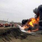 Ucrânia diz ter atacado depósito de combustíveis dentro da Rússia