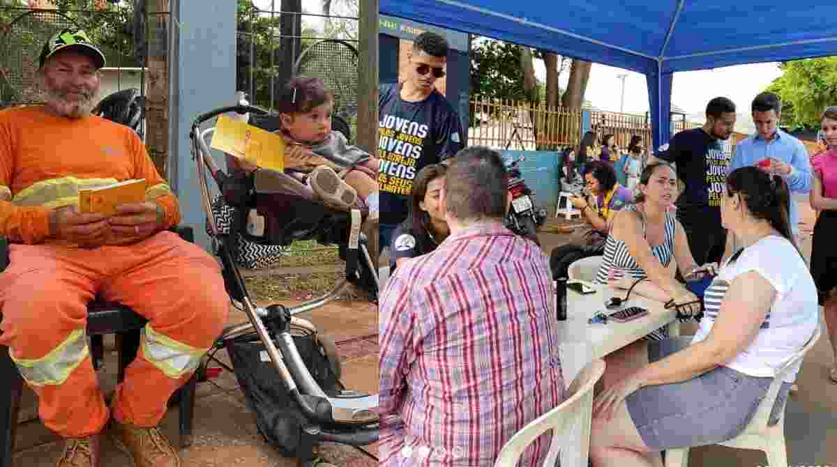 Feira de saúde oferece serviços gratuitos à população e distribui livros em Campo Grande