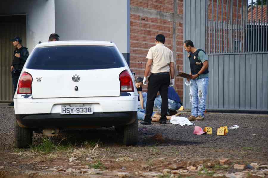 Executado a tiros no Jardim das Macaúbas seria homem de 33 anos com passagens por tráfico