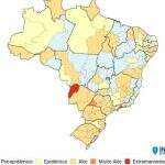 Macrorregião de Corumbá é única com nível ‘extremamente alto’ de Síndrome Respiratória Aguda Grave no Brasil