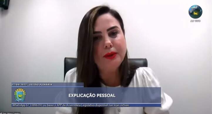 Deputada Mara Caseiro (PSDB) falou sobre assunto a ser abordado durante audiência pública