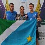 Dupla de Amambai leva medalha de bronze em seletiva nacional de Vôlei de Praia escolar