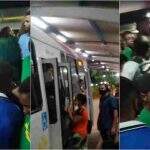 VÍDEO: Voltando para casa, passageiros se esmagam buscando espaço em ônibus de Campo Grande