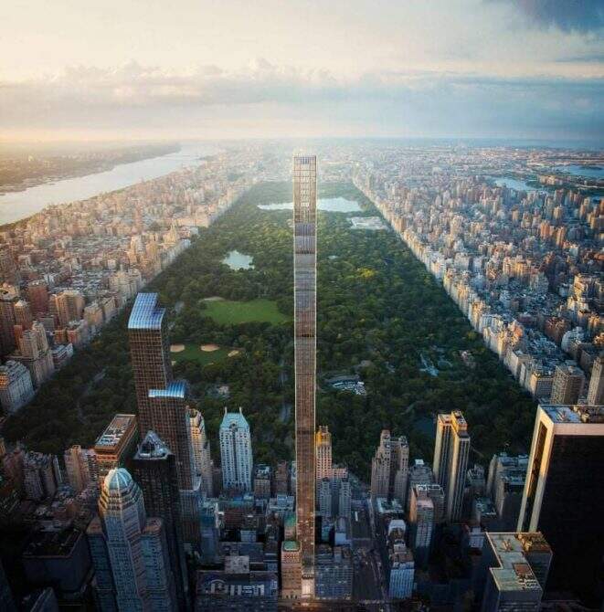 received 1121686721948624 - O arranha-céu mais estreito do mundo é inaugurado em NYC