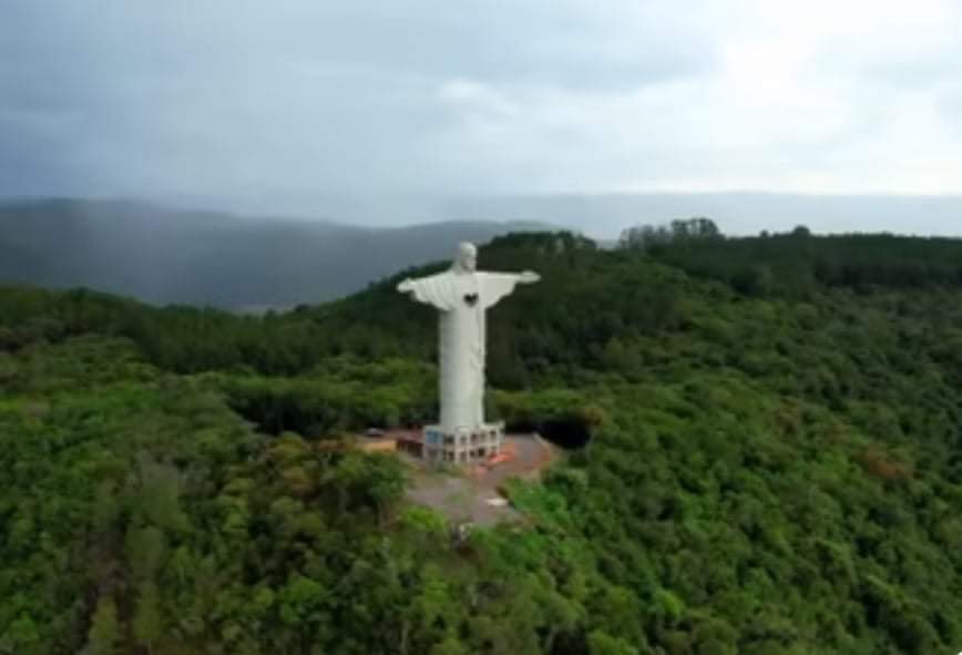 received 729225294923337 - Cristo maior que o do Rio de Janeiro é inaugurado em cidade gaúcha