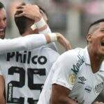 Santos passeia na Vila, goleia o América-MG e vira líder do Brasileiro