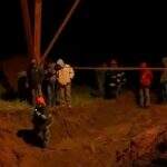 Homem morre soterrado após parede de concreto desmoronar durante escavação em MS