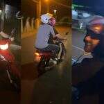 VÍDEO: Zé Neto e Cristiano pegam moto de fã e saem andando em Campo Grande