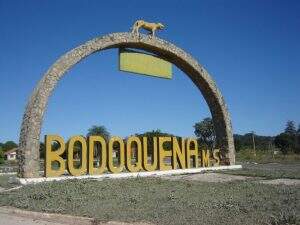 Entrada do município de Bodoquena. Foto: Sebrae MS