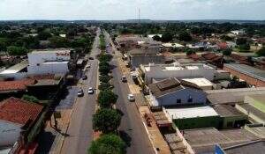 Vista aérea do município de Caarapó. Foto: Saul Schram/Assessoria