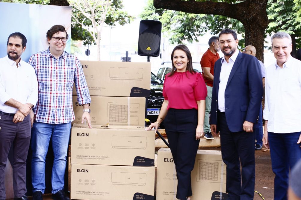 Unidades de saúde de Campo Grande recebem 90 aparelhos de ar-condicionado para salas de vacina