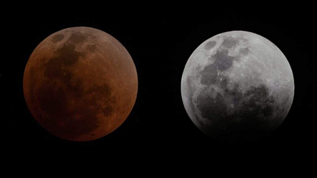 Eclipse lunar e lua de sangue