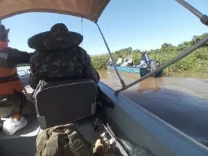 PMA de Miranda e Imasul fazem operação de quatro dias nos rios Miranda e Aquidauana