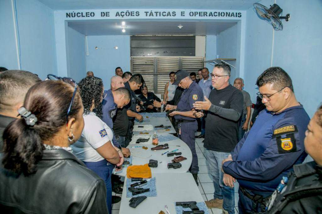 Prefeitura de Corumbá capacita 54 Guardas Municipais para porte e manuseio de pistola