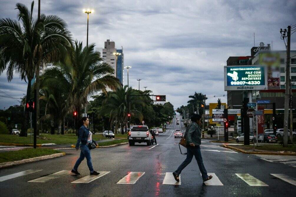 Apesar da chuva na madrugada, tempo deve ficar firme em Mato Grosso do Sul nesta quarta
