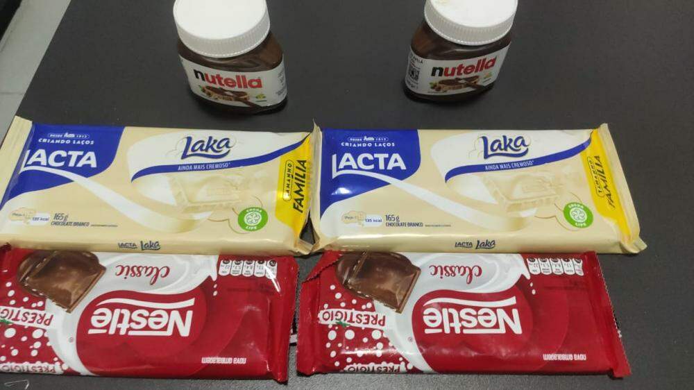 Adolescentes são flagrados furtando Nutella e barras chocolate de supermercado em MS
