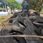 Empresa paranaense é multada em R$ 80 mil com carga de pneus contrabandeados