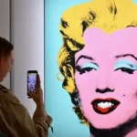 Pintura de Marilyn Monroe de Warhol é vendida por US$ 195 milhões