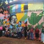 Projeto ensina muralismo para indígenas de aldeia em MS