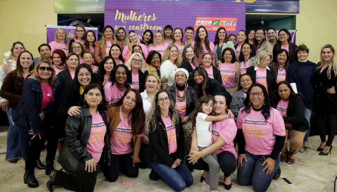 Evento reuniu mulheres do PSDB, em Campo Grande