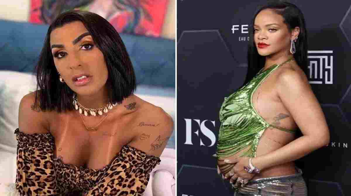 Pepita diz ter recebido mensagem de Rihanna sobre conselhos de maternidade